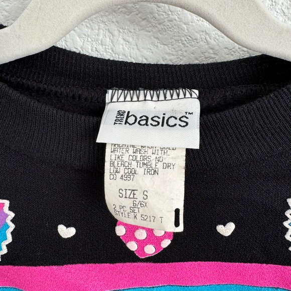 Vintage kids cat sweatshirt - Picture 3 of 4